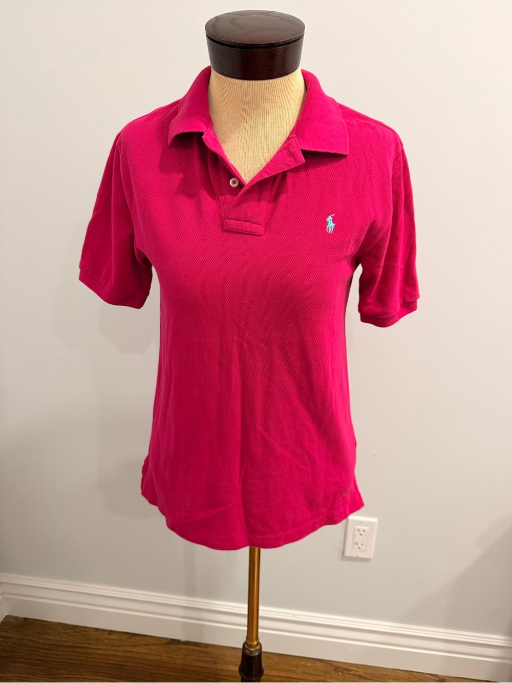 Ralph Lauren Hot Pink Short Sleeve Polo